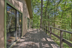 Rural Franklin House with Deck and Forest Views!